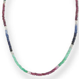 Mixed Precious Gemstone Necklace