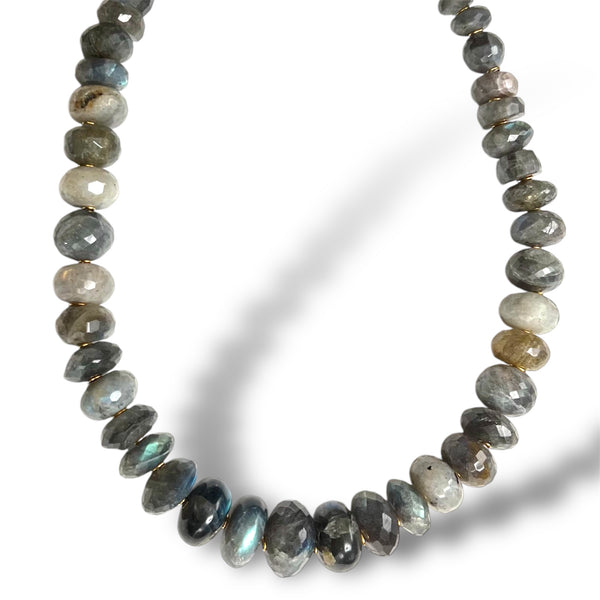 Labradorite Necklace 18”