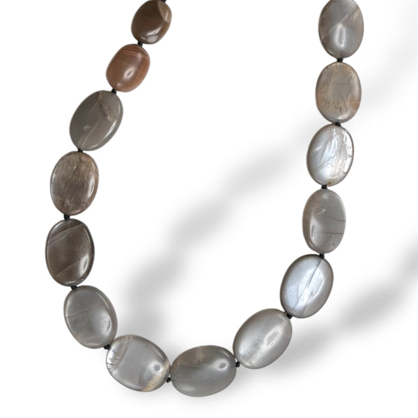 Chocolate Moonstone Necklace