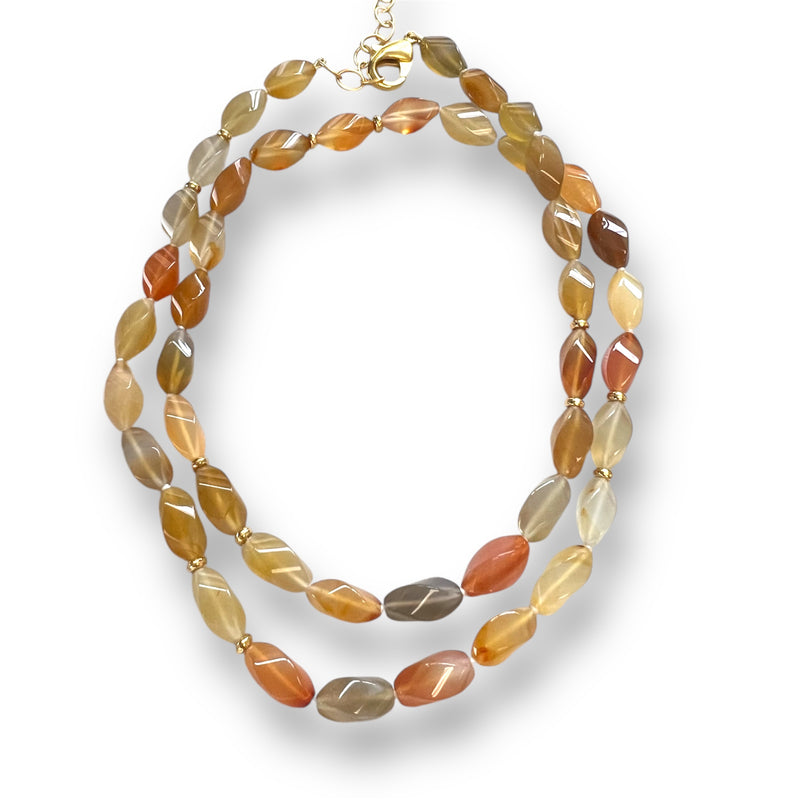 Carnelian 36” Necklace