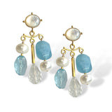 Chandelier Miro Earrings, 3 gemstones options