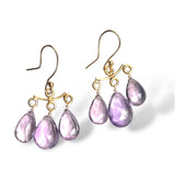 Gemstone Teardrop Earring, 4 gemstone options