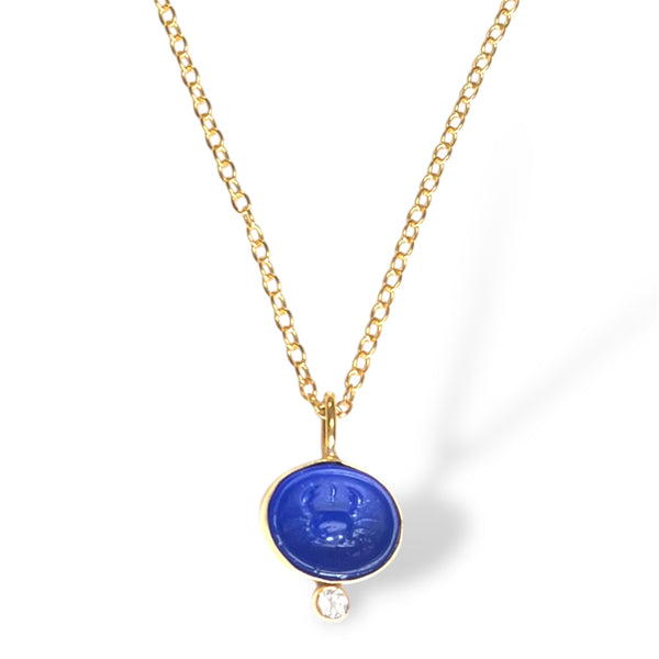 Crab Intaglio Necklace