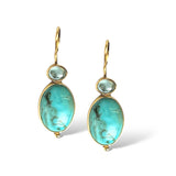 Turquoise Apatite Midi Earring