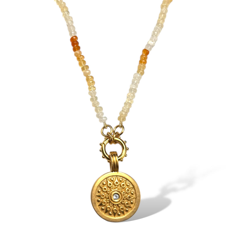 Sundial Necklace, 2 options
