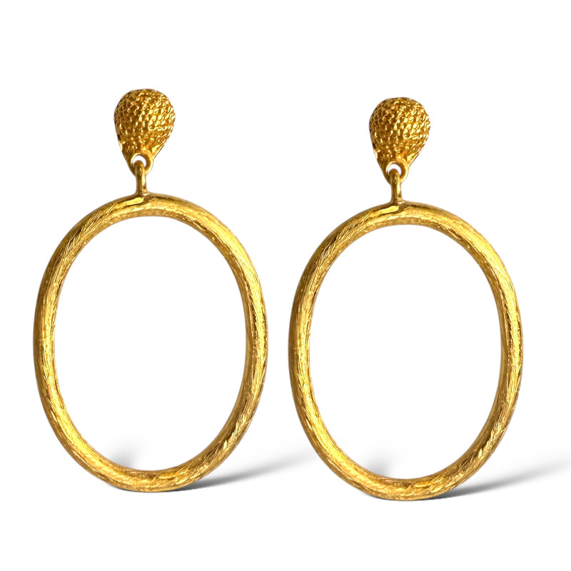 Gold Hoop Earring