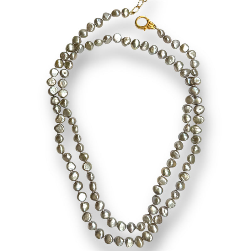 36” Pearl Necklace, 2 options