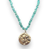 Amazonite Griffin Necklace