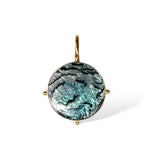 Blue Abalone Charm