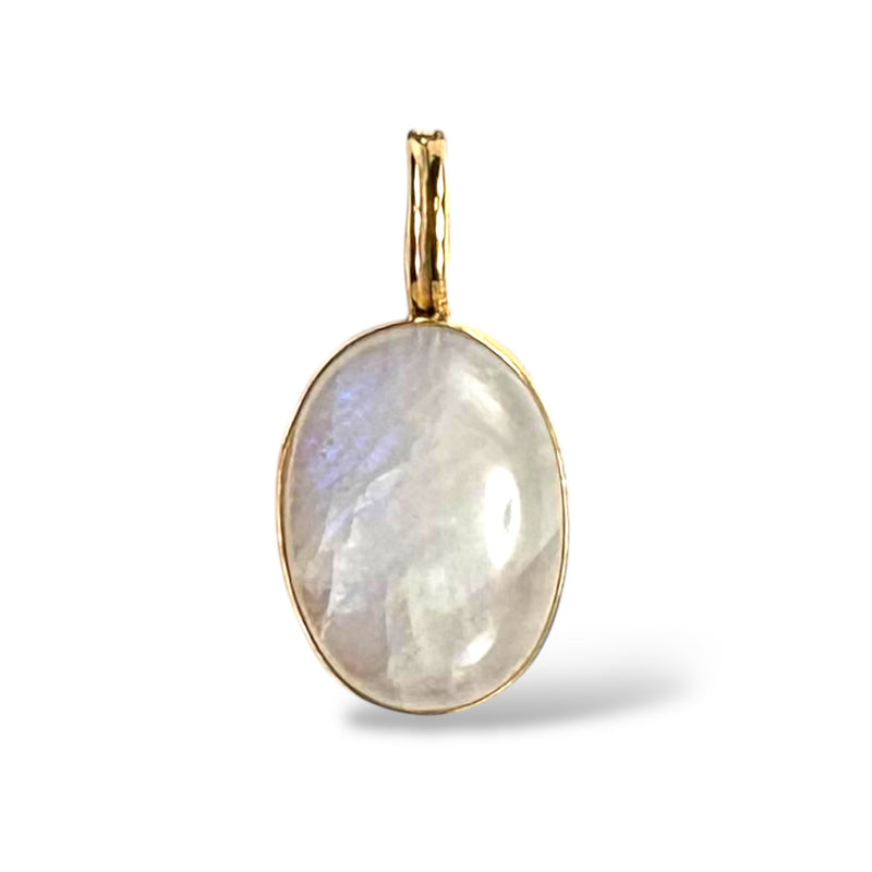 Rainbow Moonstone Oval Enhancer
