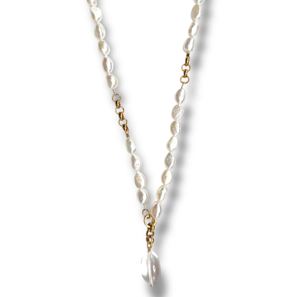 Long Freshwater Pearl Necklace