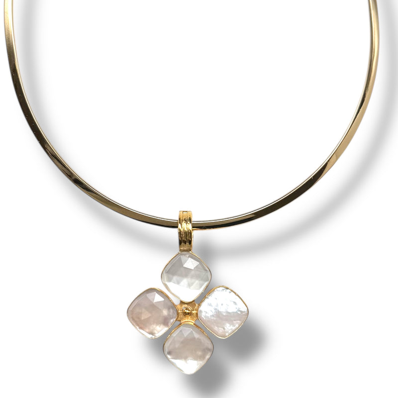 Quatre Floral Necklace