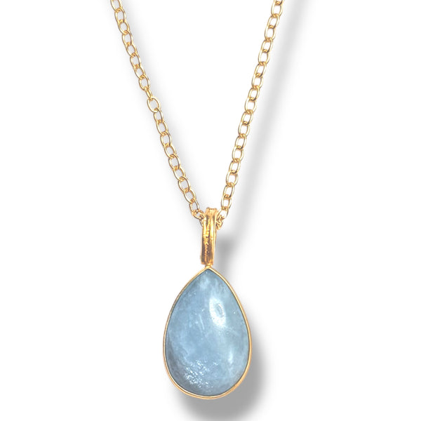 Aquamarine Teardrop Enhancer