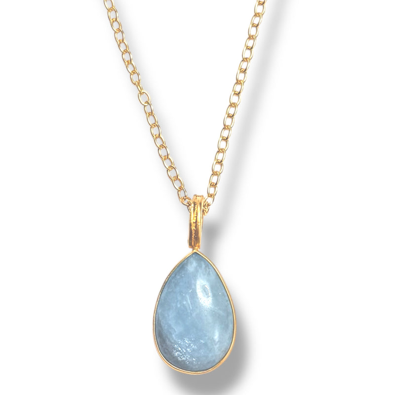 Aquamarine Teardrop Enhancer