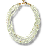 Australian Prehnite Multi Necklace