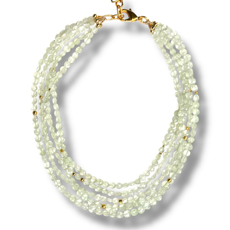 Australian Prehnite Multi Necklace