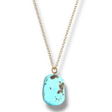 Freeform Turquoise Necklace