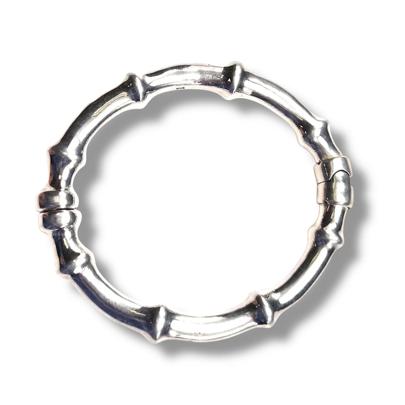 Sterling Bamboo Bangle