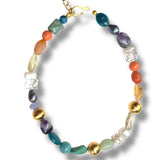 Rainbow Layering Necklace
