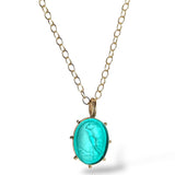 Noble Woman and Her Dog Intaglio Enhancer