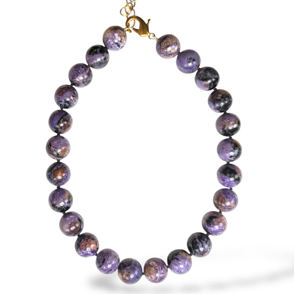 Charoite Jumbo Necklace