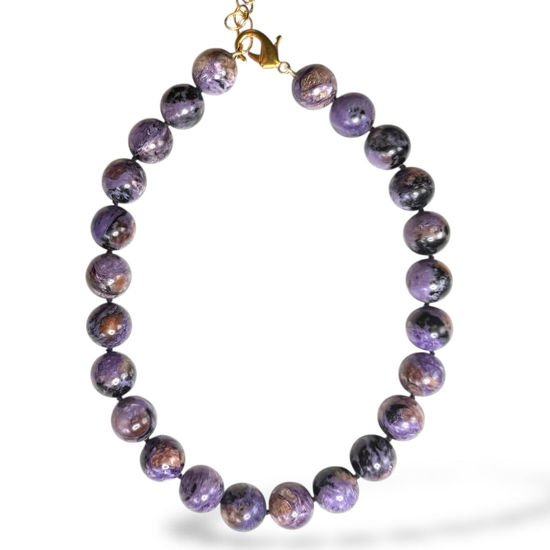 Charoite Jumbo Necklace