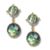 Abalone Doublet Earring