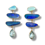 Opal Linear Earring