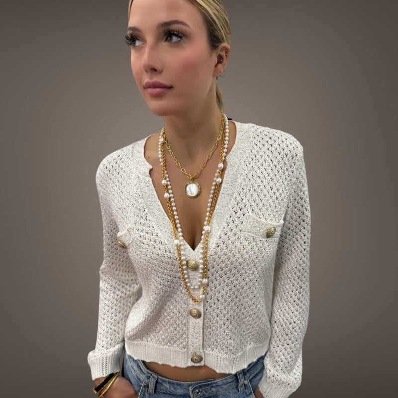 Pearl Rolo Necklace