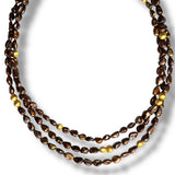 Chocolate Multi Pearl Necklace