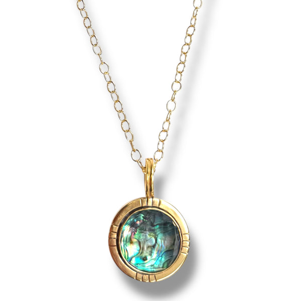 Abalone Doublet Necklace
