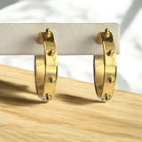Stud Hoop Earring