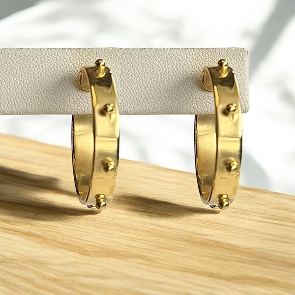 Stud Hoop Earring