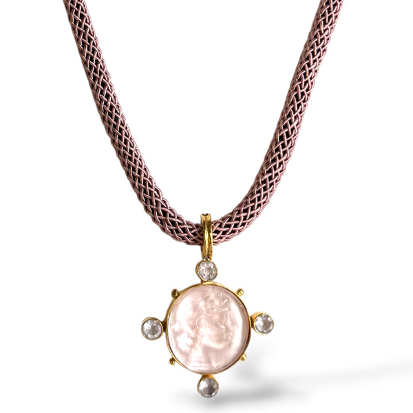 Pink Apollo Necklace, 2 options