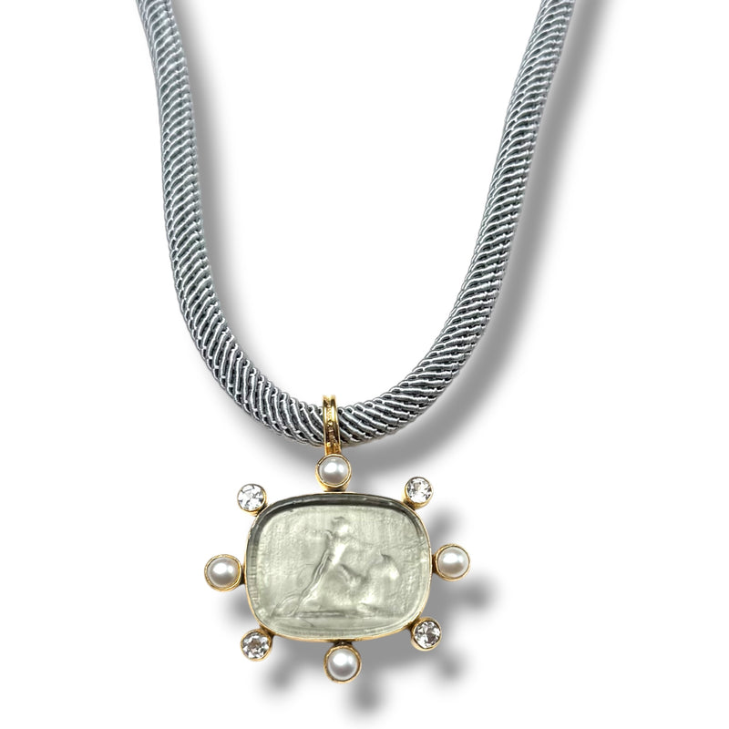 Mithra Intaglio Necklace