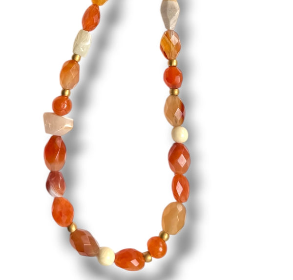 Carnelian Gemstone Necklace