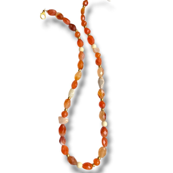 Carnelian Gemstone Necklace