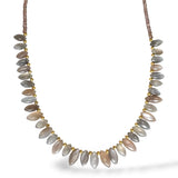 Sleek statement necklace styling with handmade jewelry, for personal style, special gifts, and timeless jewelry collections
