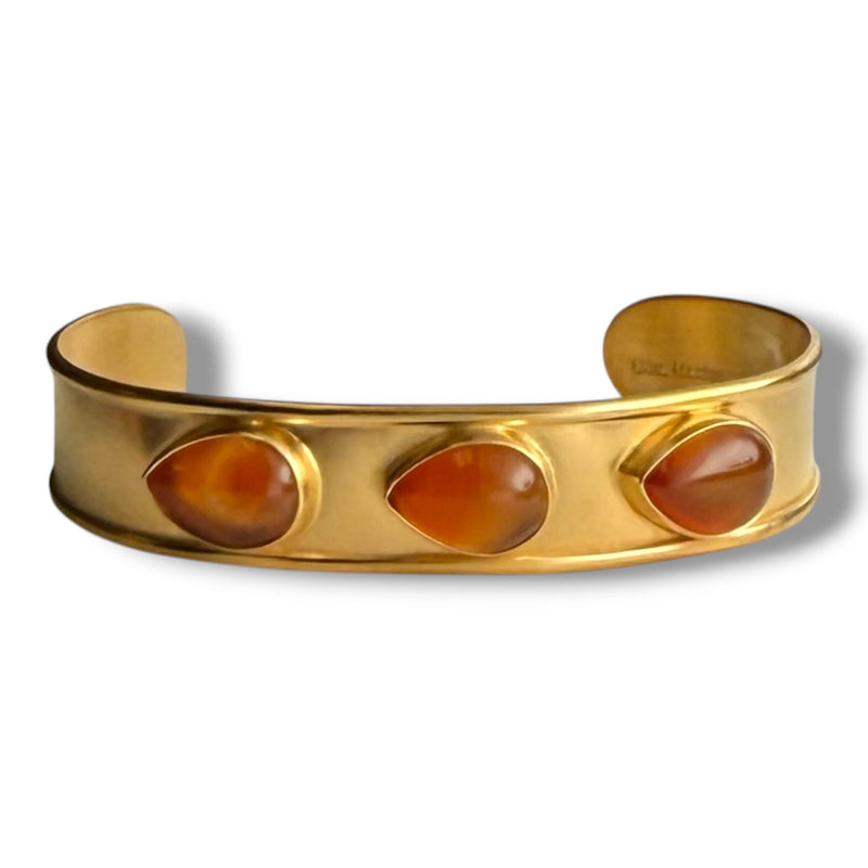 Carnelian Mini Cuff – Dina Mackney Designs