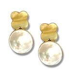 Clover Pearl Earring