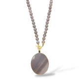Jumbo Agate Enhancer, Necklace