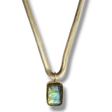 Labradorite Double Sided Necklace