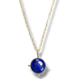 Lapis Charm Necklace