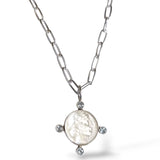 Sterling Apollo Topaz Necklace