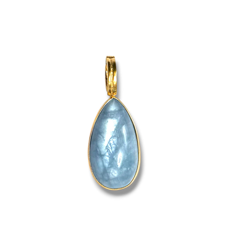 Aquamarine Teardrop Enhancer