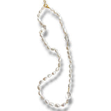 Pearl and Quartz Long Necklace