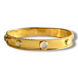 Pearl Bangle Bracelet