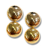 Double Golden Mega-Earring