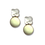 Clover Chrysoprase Earring