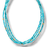 Triple Sleeping Beauty Necklace